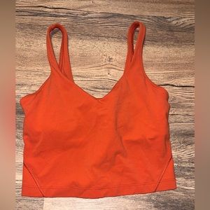 Lululemon align tank top rust color